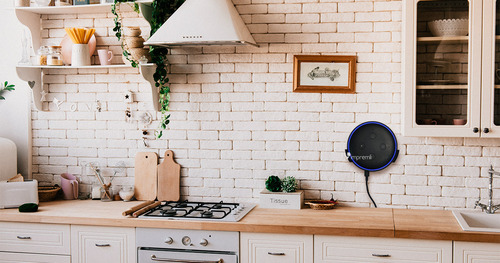 De Pared Para Alexa Echo Dot 3g Color Negro