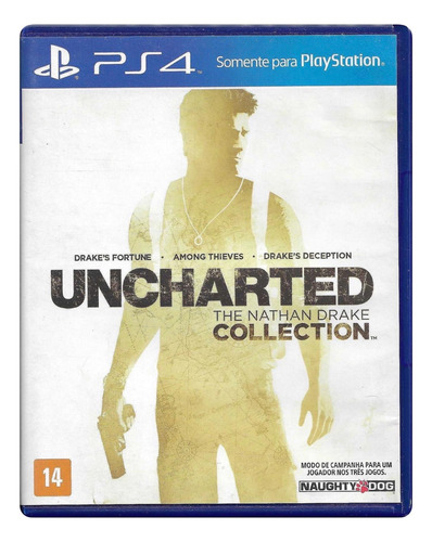 Uncharted The Nathan Drake Collection Ps4 Semi Novo (Recondicionado)