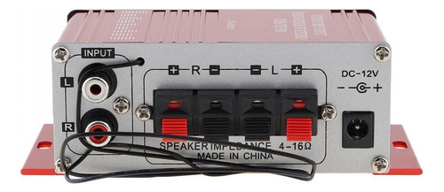 Amplificador De Potência De Áudio Do Carro G8 2ch Fm Radio D