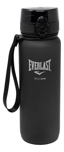 Botella Hidratación Tritan Everlast 800ml Black