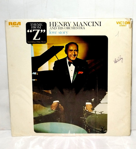 Lp Henry Mancini - Theme From  Z  And Other Film Music