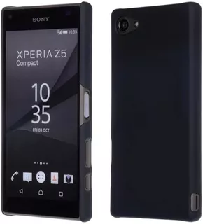Para Sony Xperia Z5 Compact Case [preto] [slim Fit] Prl1159