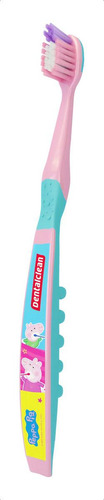 Escova Dental Infantil Macia com Estojo Peppa Pig Dentalclean