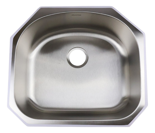 Tarja De Cocina Maxims Tarco De Submontar 1 Pila Acero Inox