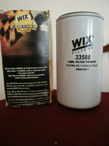 Filtro De Combustible Primario,marca Wix 33588
