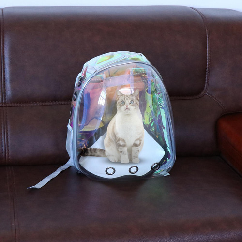 Mochila De Viaje Portátil Para Mascotas, Cápsula Espacial