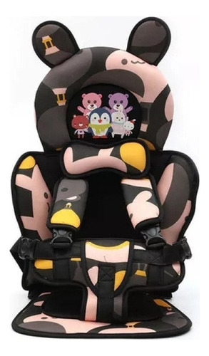 Asiento De Viaje Cómodo Para Bebés Color Negro