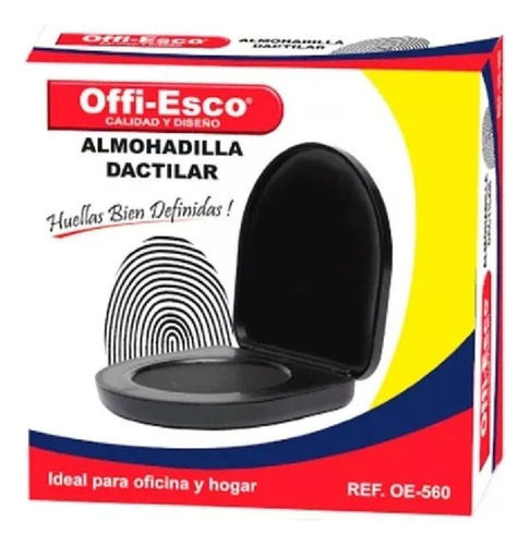 Huellero Dactilar Offiesco Oe-560 X 3 Unidades