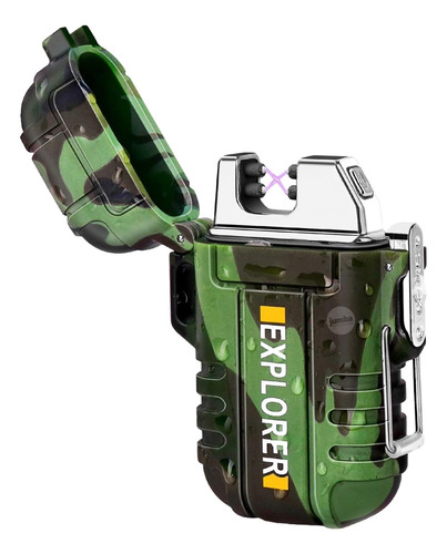 Encendedor Eléctrico Recarg Usb Sumergible Táctico Explorer