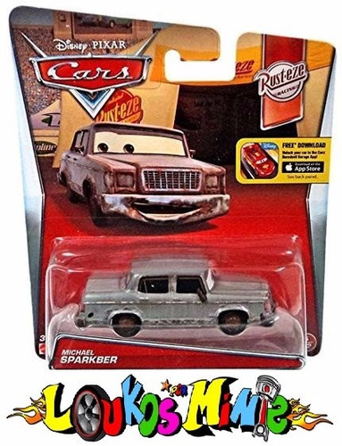 Disney Cars Michael Sparkber Rust-eze Lacrado Orig. Mattel