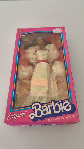 Barbie Vintage De Los 80 Tas Cristal Afroamericana Rara