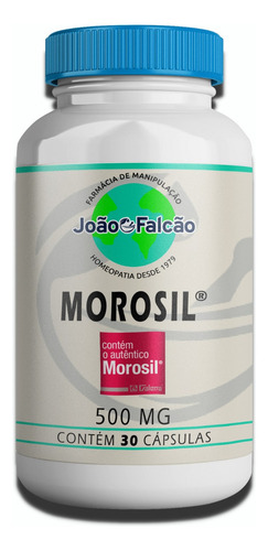 Morosil® (selo Autenticidade) 500mg - 30 Cápsulas Sabor Natural