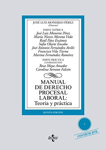 Libro Manual De Derecho Procesal Laboral De  Monereo Pérez J