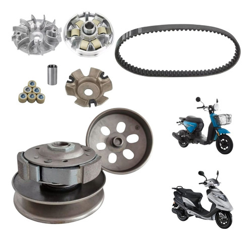 Kit De Transmision Para Motoneta D150lt D150