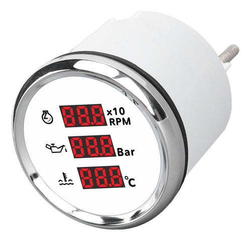 Medidor Digital De Revoluciones Para Barcos, 52 Mm, Presión