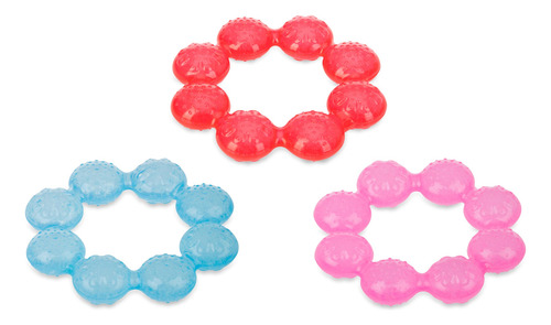 Anillo Para Chupetes Teether Nuby Icybite, 1 Unidad, Los Col