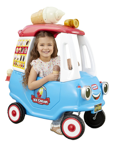 Little Tikes Acogedor Camión De Helados, Coupe Ride On Car.