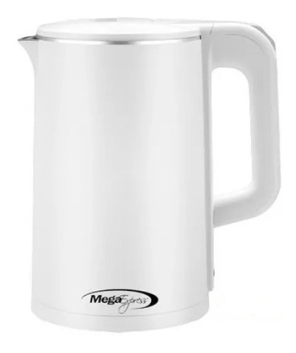Imagen 1 de 8 de Pava Electrica Mega Express Hervidora 1.8 Litros Rosa/blanca