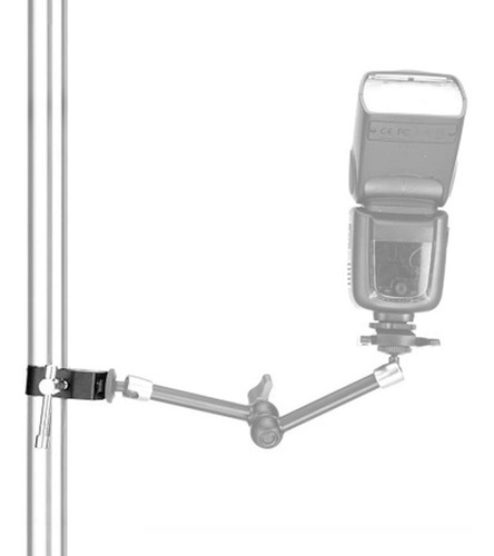 Imagen 4 de 9 de Clip Montaje Camara Reflex Digital Flash Abrazadera Cangrejo