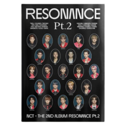 Nct Album Oficial Resonance Part. 2 Versión Arrival Negro