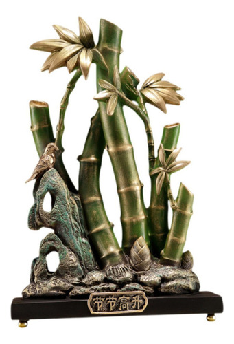 Estatua Ornamental De Bambú, Colección De Esculturas De