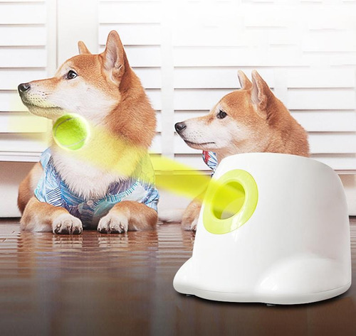 Lançador Automático De Bola Para Cachorro 3 6 9 Metros Pet