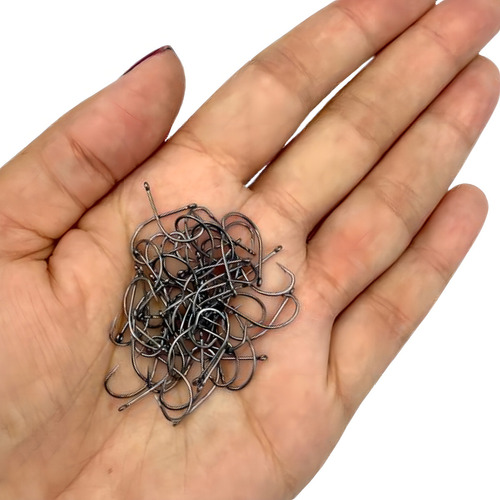 Anzol Para Pesca Maruseigo N 12 - 50 Unidades Aço Carbono