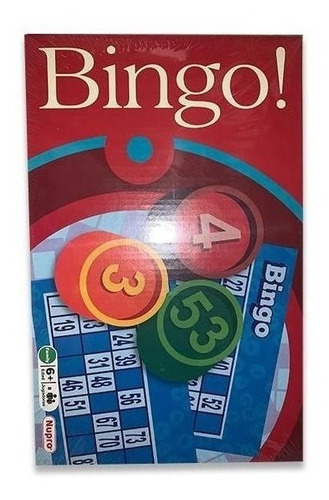 Bingo Juego De Mesa Familiar Nupro 1024