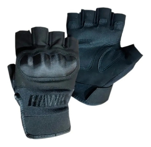 Imagen 1 de 5 de Guantes Dedos Cortos Hawk Army Short Finger