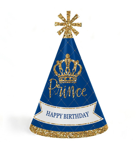Royal Prince Charming Sombreros De Fiesta De Cumpleaños Para