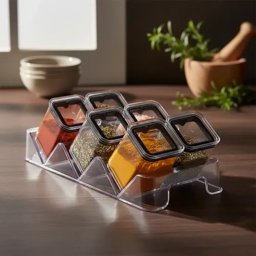 Porta Temperos Condimentos Organizador De Gaveta Hermético