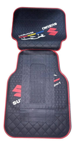Set Pisos Alfombras Pisaderas Goma Tunning Autos Suzuki