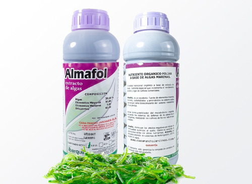 Almafol Fertilizante Orgánico De Algas Marinas 1 Litro E