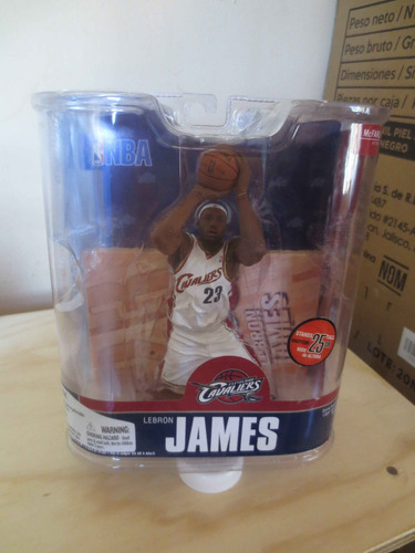 Mcfarlane Nba Lebron James Serie 13 Variante Cleveland Caval