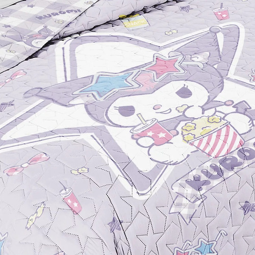 Edrecolcha Matrimonial Kuromi Snack Providencia Lila Kuromi Snack