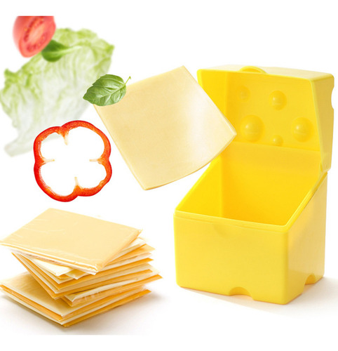 Nuevo Recipientes De Almacenamiento De Queso En Lonchas Con
