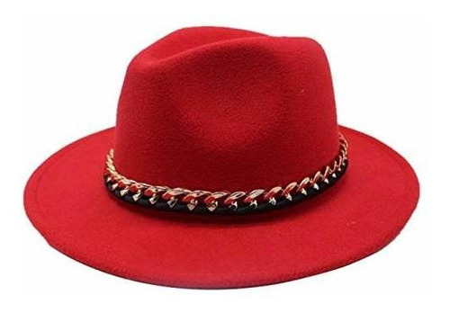 Sombrero De Lana Fedora Unisex