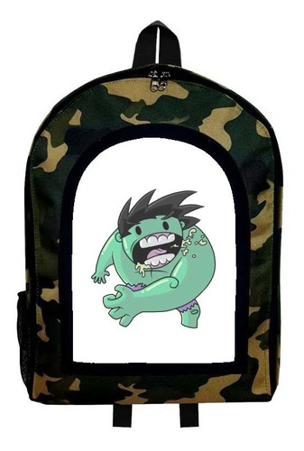 Mochila Camuflada Hulk Nueva Colección Modelo 32