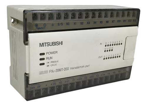 Clp Mitsubishi Fxo-20mt-dss Melsec 24vdc 15w 260190 (Usado)
