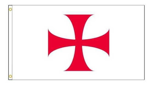 Bandera Militar Caballeros Orden Del Temple, Templarios