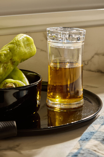 Aceitera Vinagreta Acrilico Para Mesa 290 Ml