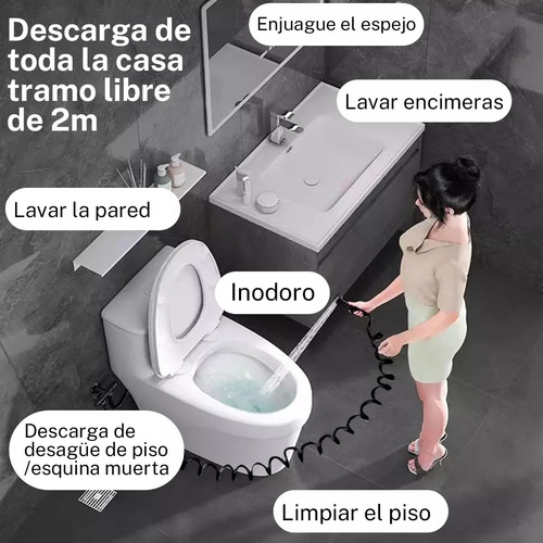 -grifo Para Inodoro+válvula Angular De Doble Salida+cepil
