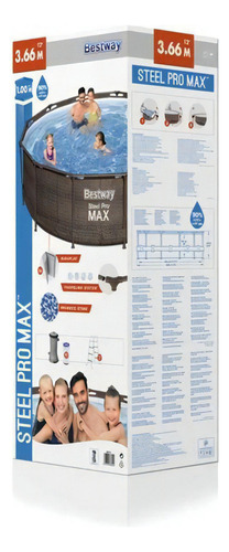 Alberca Estructural Bestway 3.66 x 1.00 Max