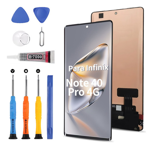 Original Pantalla Táctil Display Para Infinix Note 40 Pro
