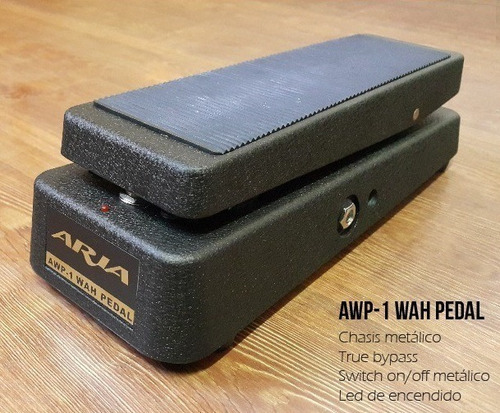 Pedal De Efecto Wah - Wah  Aria Awp1 True Bypass