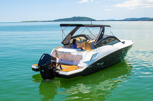Imagem 6 de 14 de Lancha Fs 290 Wide Outboard (popa) Dir. De Fábrica - 250 Hp