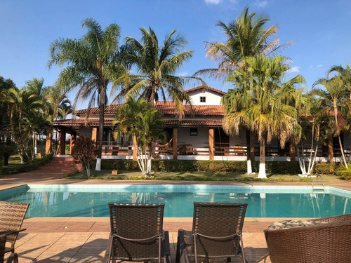 Imagem 27 de 30 de Chácara 1 Alqueire, Casa Sede 400m2, 4 Dormitórios, 2 Suítes, Lareira, Cozinha Ampla, Área Gourmet, Piscina, Campo De Futebol, Varanda, Casa Caseiro - Ch00259 - 70818374