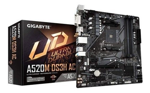 Motherboard Gigabyte A520m Ds3h Ac Wifi 