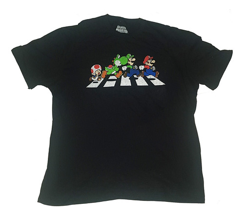 Remera Super Mario Original Talle Xl Importada Nueva!