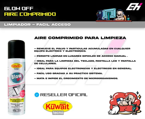 Aire Comprimido Limpiador Soplador Removedor Particulas